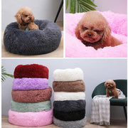 Luxury Soft Plush Round Dog Bed
